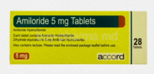 Acheter Amiloride - Illustration de comprimés d’Amiloride