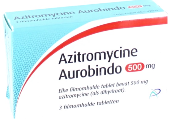 Azithromycin - Illustration de gélules et emballage
