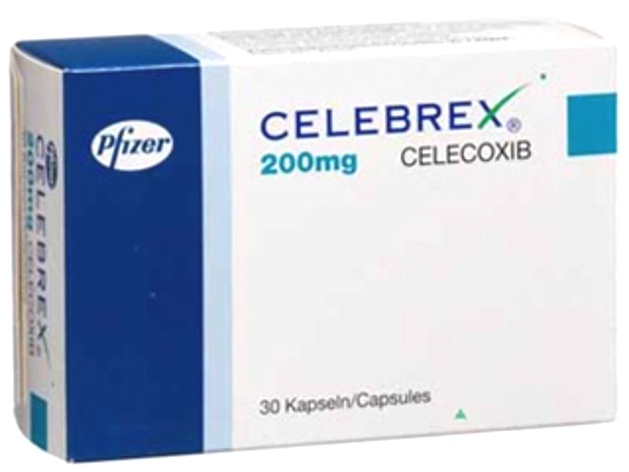 Acheter Celecoxib - schéma d'une capsule