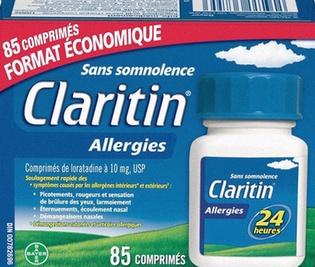 Achat Claritin - Illustration boîtes de Claritin et comprimés