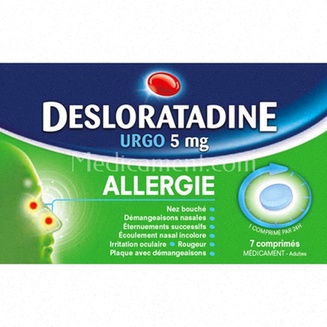 Boîte de desloratadine générique