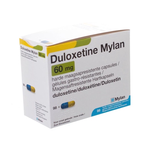 Achat Duloxétine - Illustration de gélules et flacon