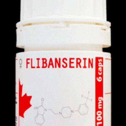 Achat Flibanserin - Illustration du comprimé de Flibanserin