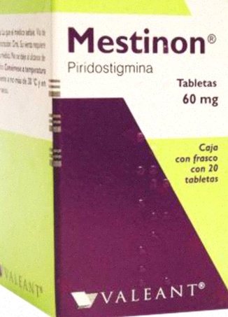 Acheter Mestinon pas cher – illustration moléculaire de la pyridostigmine