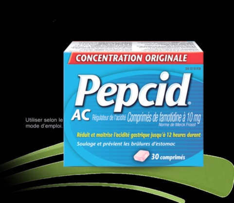 Acheter Pepcid - boîte de comprimés Famotidine