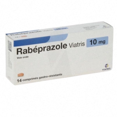 Boîte et comprimés de rabeprazole