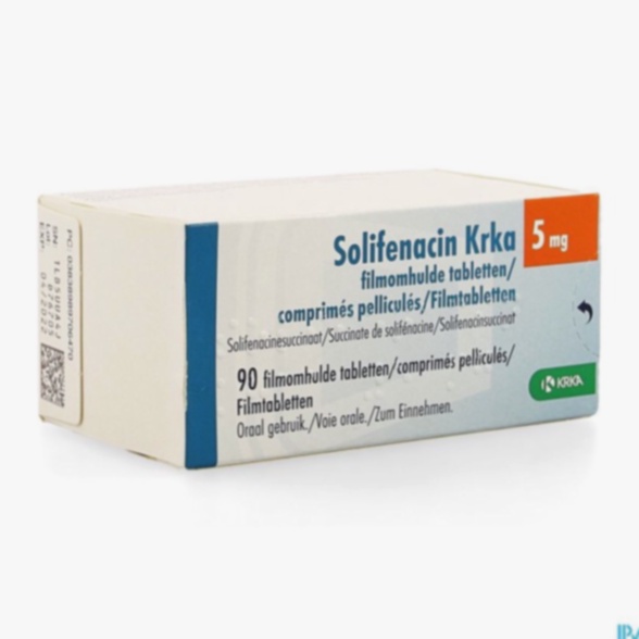 Comprimés de Solifenacin et main passant commande en ligne