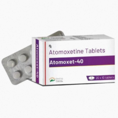 Acheter Atomoxetine - Illustration d’un comprimé d’atomoxétine