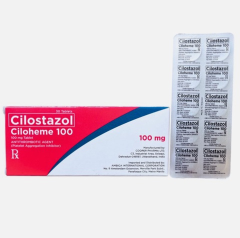 Boîte de Cilostazol - Illustration