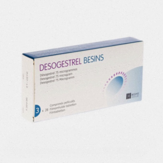 Pilule Desogestrel et boîte générique