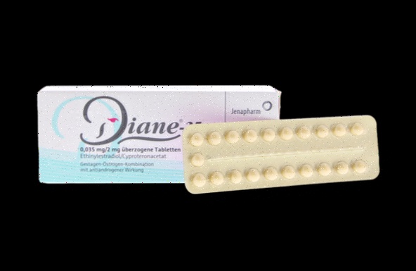 Acheter Diane 35 - Blister de Diane 35 sur fond médical