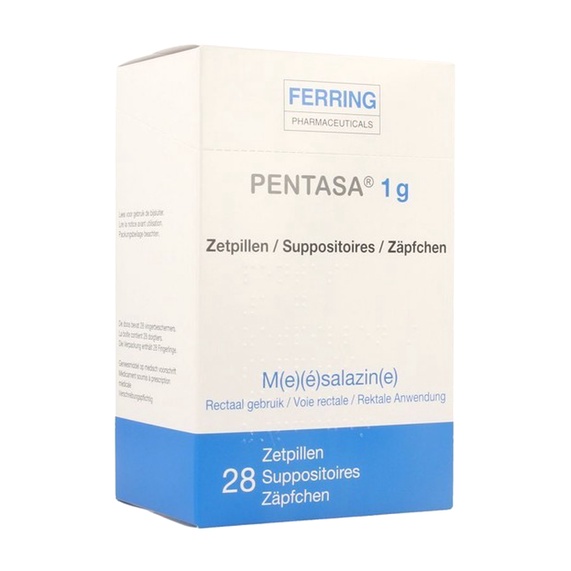 Acheter Pentasa - illustration d’un comprimé de Pentasa et carte de France