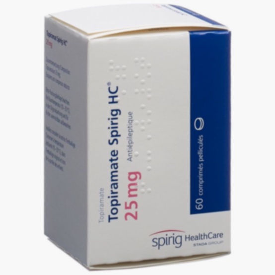 Pilules Topamax et boîte